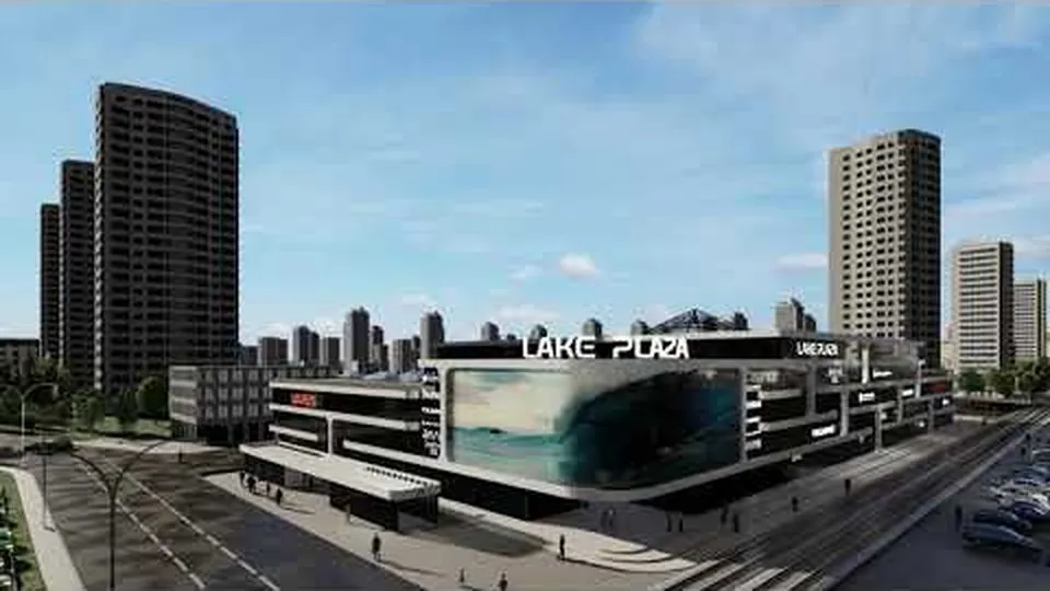 Кадр з роботи ТЦ Lake Plaza